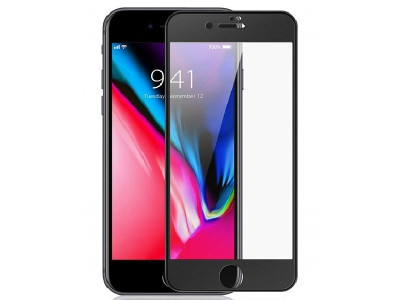 محافظ صفحه نمایش 6D فول گلس تمام چسب مناسب برای گوشی موبایل اپل  iPhone 8 Plus